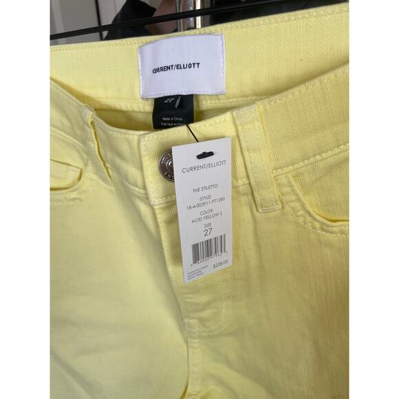 27 Current Elliott The Stiletto Ankle Skinny Jeans $228 - Picture 7 of 12